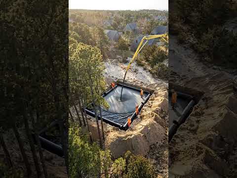 This House Rejects Everything Traditional 🧱🖤 #architecture #construction