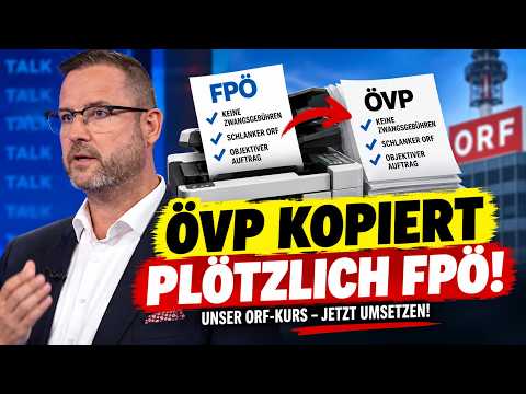 ORF: Plötzlich will ÖVP FPÖ-Kurs!