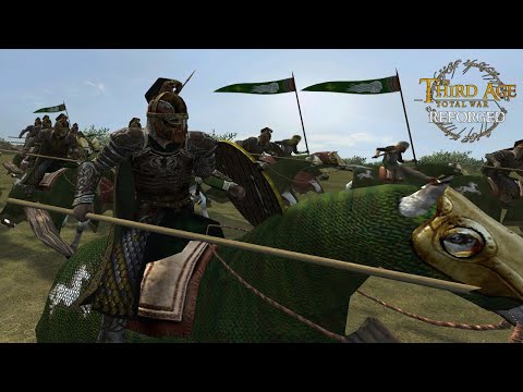 KINGSTEAD, THE HEARTLANDS OF ROHAN (Siege Battle) - Third Age: Total War (Reforged)