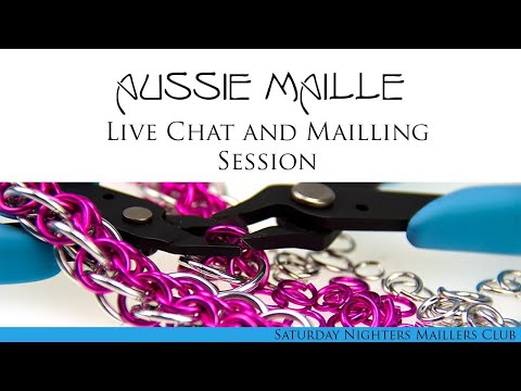 Live Chain Maille Demonstration and Chat