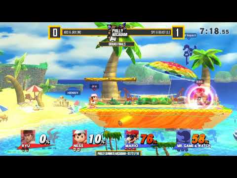 Philly Summer Arcadian 2018 | Abs & Jrx [w] vs SPT & Beast [L] - Grand Finals - Super Smash Bros. fo