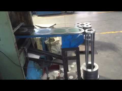 Aluminum copper rotor die casting, three phase