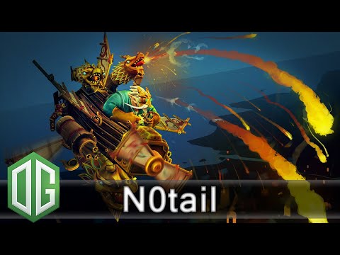 OG.N0tail Gyrocopter Gameplay - Ranked Match - OG Dota 2