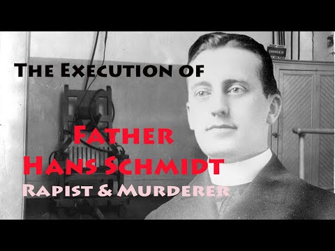 Catholic Priest EXECUTION  Hans Schmidt Church Cover up Rape Murder  #priest #execution #catholic