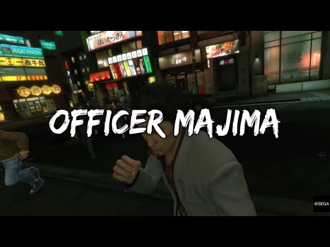 YAKUZA KIWAMI Officer Majima Gameplay