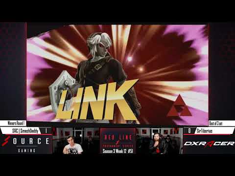 Red Line Smash 51 - SRC | SmashDad (Link) Vs. SirTiberius (Luigi)