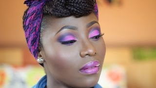 MAKEUP TUTORIAL - ANKARA INSPIRED #5