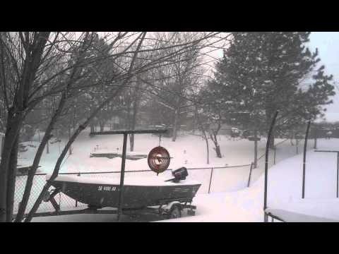 April snowstorm Rapid City SD