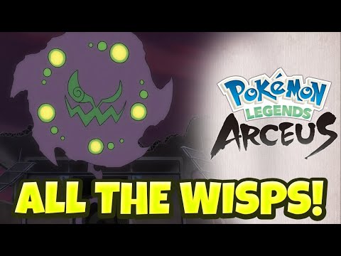 Where to Find All 108 Wisps for Pokemon Legends Arceus