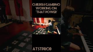 Childish Gambino workin&#39; on &#39;That Power&#39; from &#39;Camp&#39;