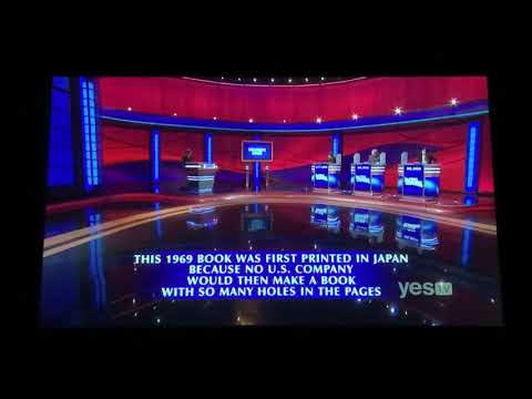 Final Jeopardy, “children’s books” - Lucy Ricketts Day 3 (1/14/21)