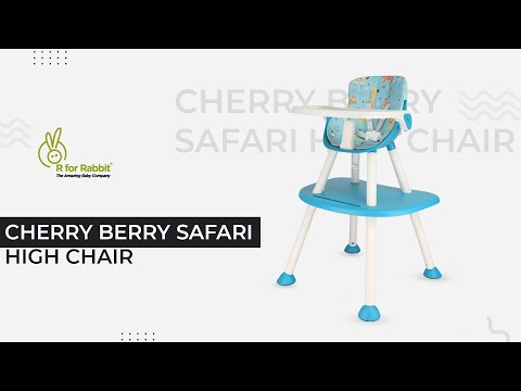 R for Rabbit Cherry Berry Safari Convertible High Chair Cum Kids Study Table Installation Video