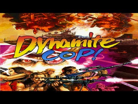 Dynamite Cop all Three Characters Complete Edition on Dreamcast in 1080p