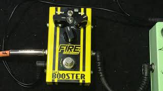 Video thumbnail for Teste Fire Power Booster | Esdras by FELIX GUITAR SHOP