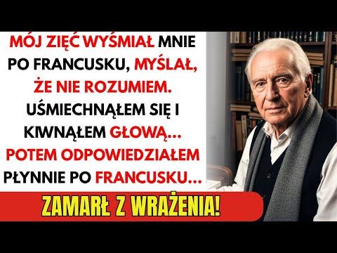 Mój zięć wyśmiał mój „tani prezent” po francusku — odpowiedziałem płynnie