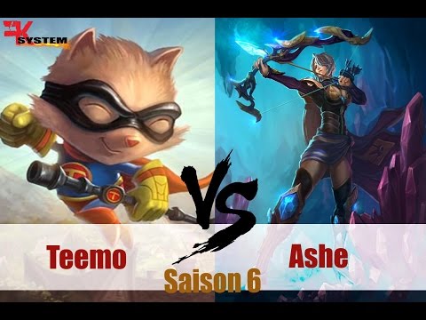 AP Teemo VS Ashe Top Lane Saison 6