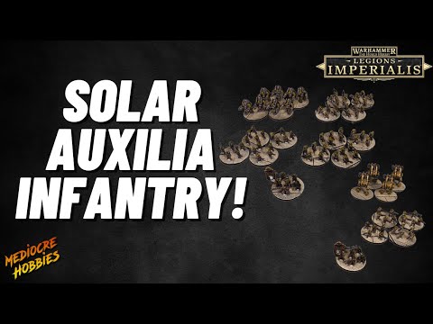 Part 2! Speed Paint your Solar Auxilia infantry! #legionsimperialis