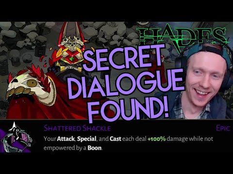 Getting to Hades with ZERO boons to get secret dialogue! /Hades/