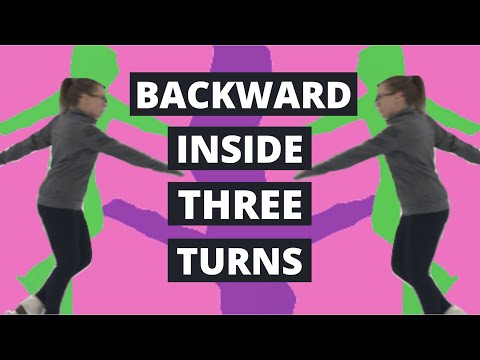 How To: Backward Inside 3 Turns || Shelly Skates Turn Series