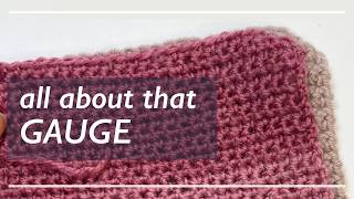 How and Why to CROCHET a Gauge Swatch (Easy Tutorial for Beginners and Everyone Else)