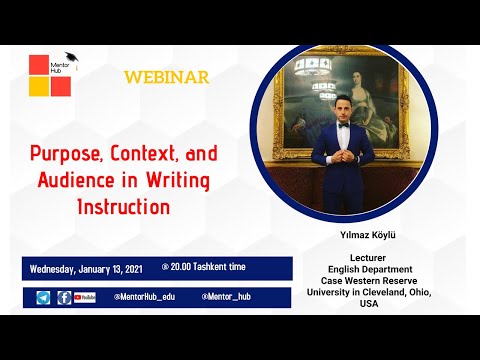 Purpose, Context, and Audience in Writing Instruction