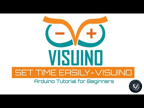 How to Set Time Easily with Visuino-by Tishin Padilla-Arduino for Beginners