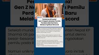 Gebrakan Baru Gen Z Nepal! Lakukan Pemilu Perdana Menteri secara Online Lewat Aplikasi Discord