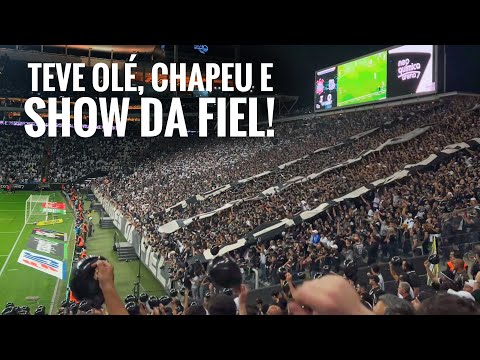 Itaquera FERVE e Corinthians faz 4 a 0 contra o Santos! Veja em imagens 🔥