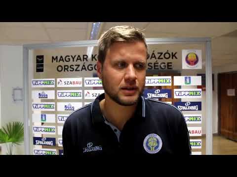 Gáspár Dávid a ZTE NKK  PINKK Pécsi 424 felvezetése