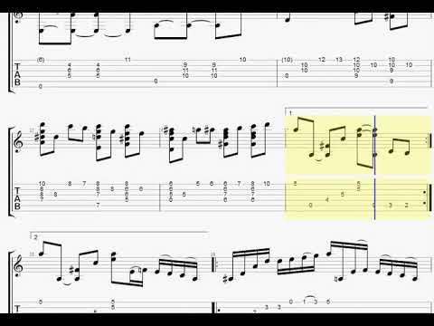 Choro para Metrônomo - Baden Powell (Partitura & Tablatura)