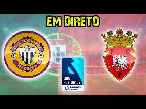 🔴NACIONAL VS PENAFIEL 3-0 (EM DIRETO) - LIGA PORTUGAL 2 SABSEG⚽️