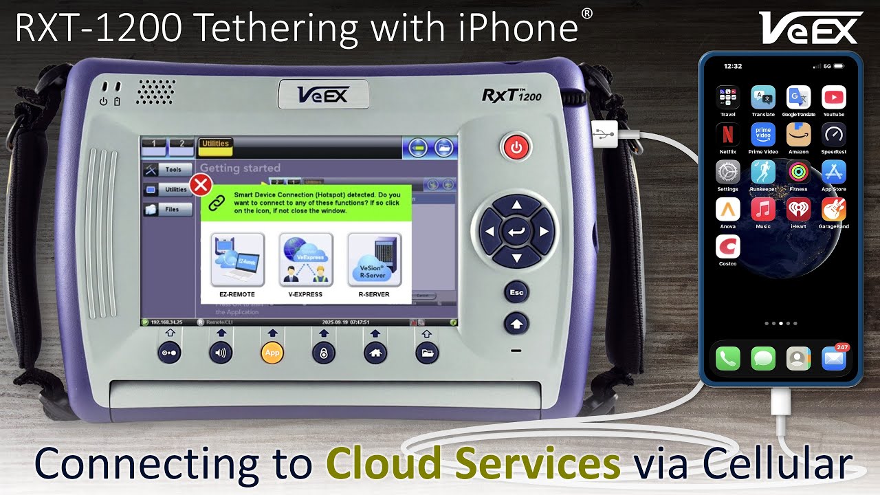 VeEx RXT-1200+ Chassis (800Ready)