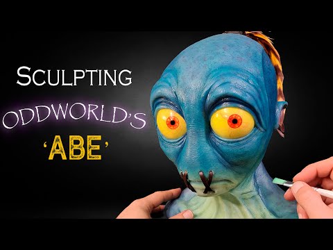 Sculpting Oddworld's Abe - Timelapse - Soulstorm