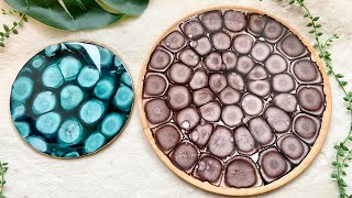 The Pebble/Rubble Technique: Resin Art Tutorial