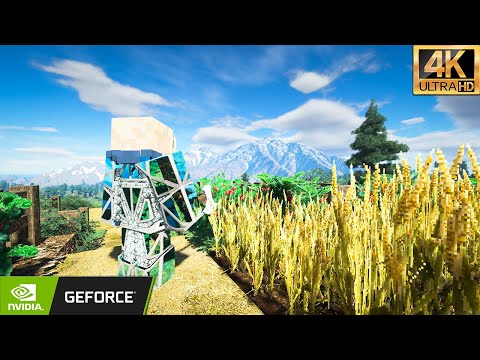 ULTRA Realistic Minecraft I Seus PTGI GFME + Patrix + Distant Horizons + Mods I RTX 4080 I [4K60]