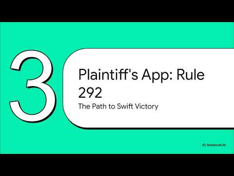 QLD UCPR rr 292 & 293 — Summary Judgment: “No Real Prospect” + “No Need for Trial”