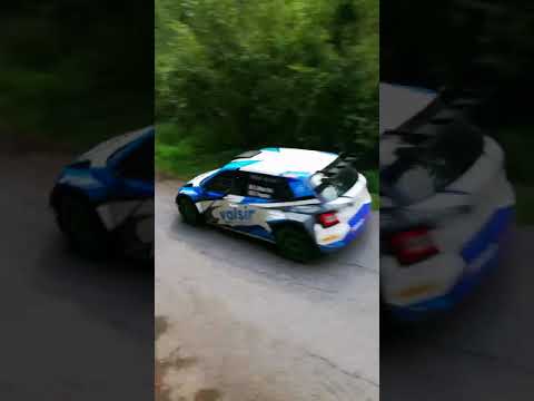 Albertini Fappani test pre 1000 Miglia 2021 con passaggi finali nel rally