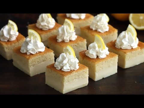 Easy Vanilla  Magic Custard Cake ||Magic Custard Cake Recipe|| Stunning Three - Layer Cake