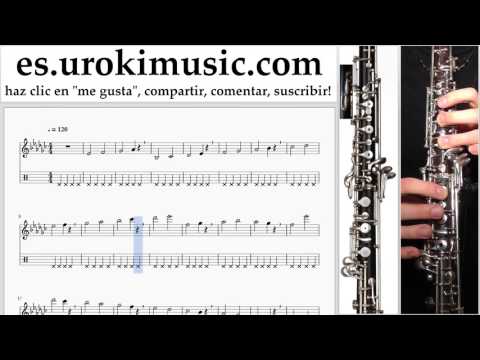Como Tocar Oboe Charlie Puth - Attention Tablatura Parte#1 ejercicios um-i927