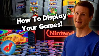 How To Display Your Video Game Collection - Retro Bird