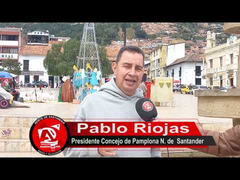 Pablo Rojas Presidente Concejo de Pamplona Norte de Santander