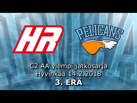 Ke 14.2.2018 Jää-Ahmat HyRi - Pelicans C2 Akatemia, erä 3