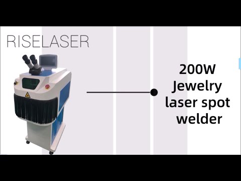 200W YAG MINI laser welding machine for jewelry