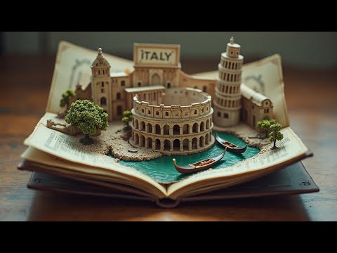Architectural Journeys: From Your Passport Pages to the World’s Landmarks #space #3dcat #animation
