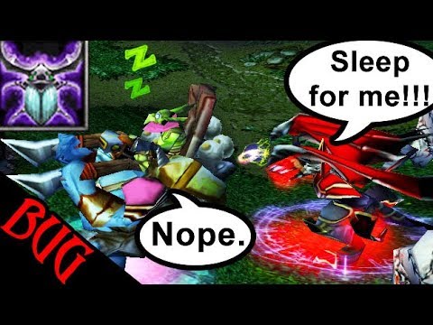 Warcraft III 014 | Chemical Rage + Sleep BUG! | Clan IrS 1v1 [TS]