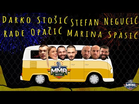 Darko Stošić, Stefan Negucić, Rade Opačić i Marina Spasić - MMA INSTITUT 34