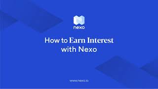 How to Earn Crypto Interest: А Guide to Your Nexo Savings Wallet 15s