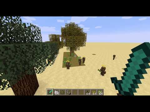 Minecraft - PrimitiveMobs - Grove Sprite return and hanging spider