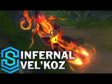 Infernal Vel'Koz Skin Spotlight - League of Legends