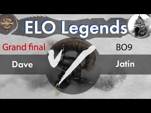 ELO Legends GRAND FINAL! Dave vs Jatin [Rise of Nations Tournament]